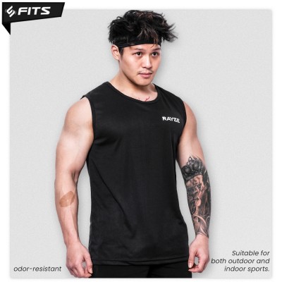 RAYZE Singlet Performance Dry Fit Tank Top 